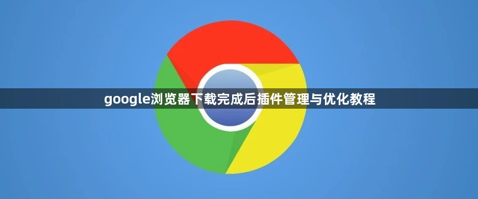google浏览器下载完成后插件管理与优化教程1