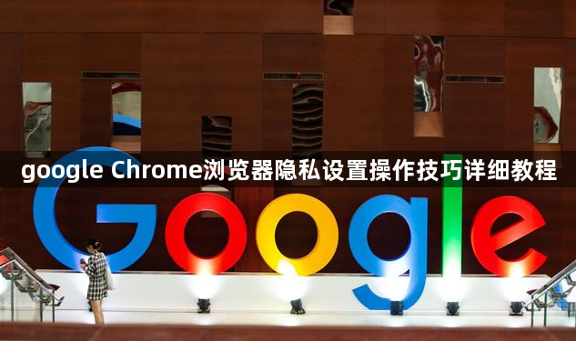 google Chrome浏览器隐私设置操作技巧详细教程1