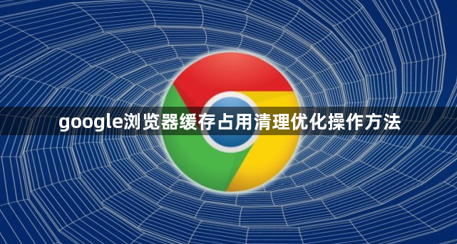 google浏览器缓存占用清理优化操作方法1
