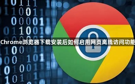 Chrome浏览器下载安装后如何启用网页离线访问功能1