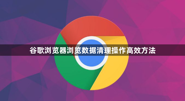 谷歌浏览器浏览数据清理操作高效方法1
