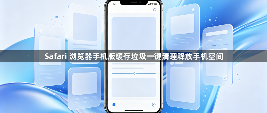 Safari 浏览器手机版缓存垃圾一键清理释放手机空间1