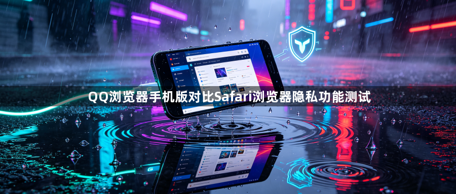QQ浏览器手机版对比Safari浏览器隐私功能测试1