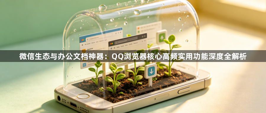 微信生态与办公文档神器:QQ浏览器核心高频实用功能深度全解析1