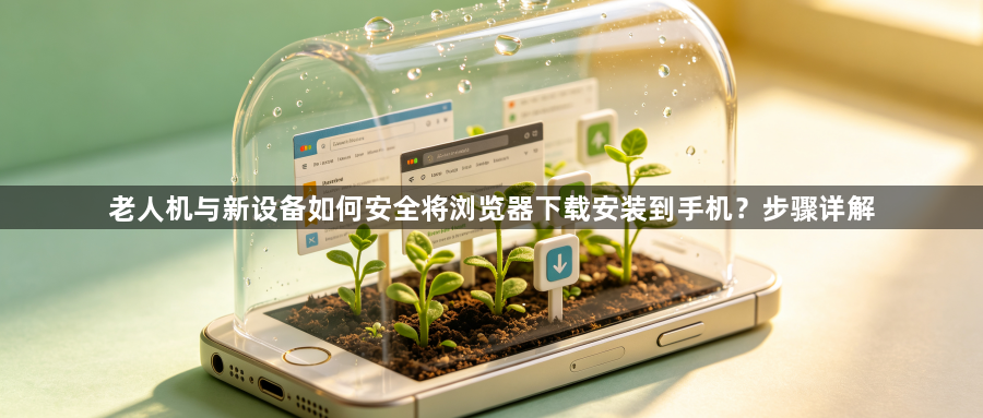 老人机与新设备如何安全将浏览器下载安装到手机?步骤详解1
