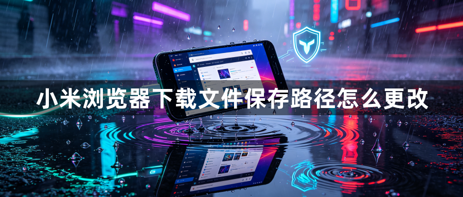小米浏览器下载文件保存路径怎么更改1