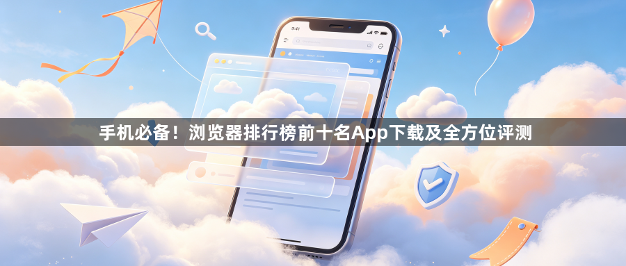 手机必备!浏览器排行榜前十名App下载及全方位评测1