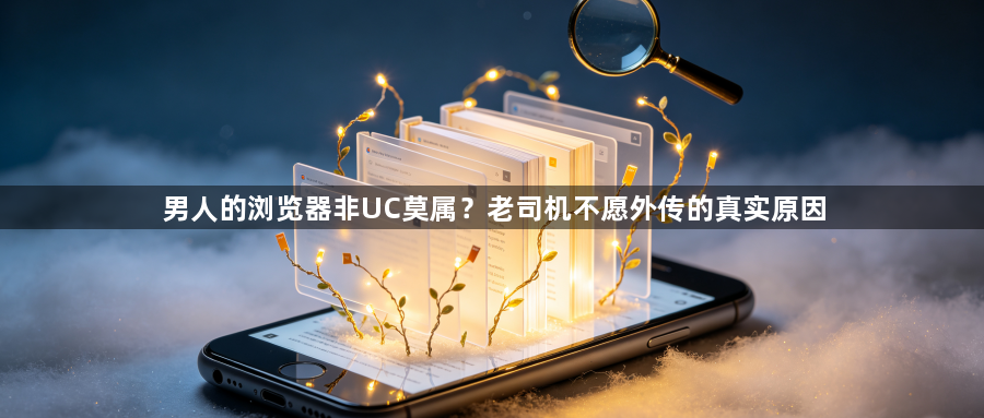 男人的浏览器非UC莫属?老司机不愿外传的真实原因1