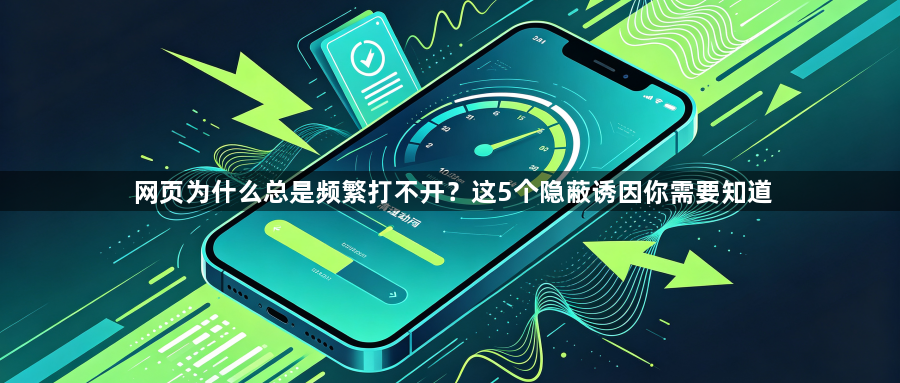 网页为什么总是频繁打不开?这5个隐蔽诱因你需要知道1