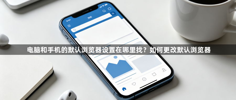 电脑和手机的默认浏览器设置在哪里找?如何更改默认浏览器1