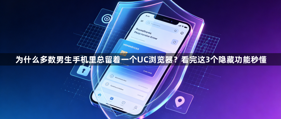为什么多数男生手机里总留着一个UC浏览器?看完这3个隐藏功能秒懂1