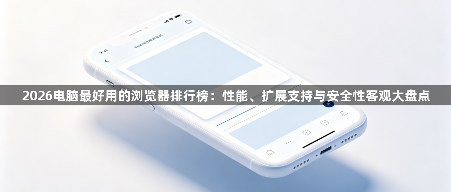 2026电脑最好用的浏览器排行榜:性能、扩展支持与安全性客观大盘点1