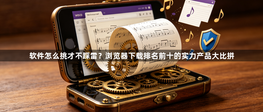 软件怎么挑才不踩雷?浏览器下载排名前十的实力产品大比拼1