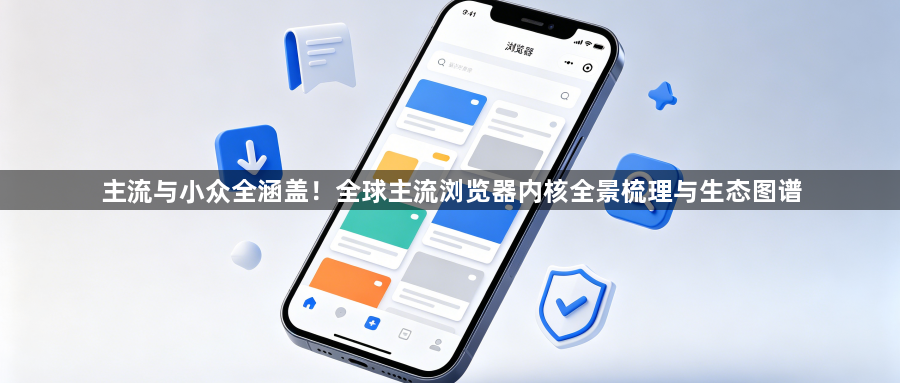 主流与小众全涵盖!全球主流浏览器内核全景梳理与生态图谱1