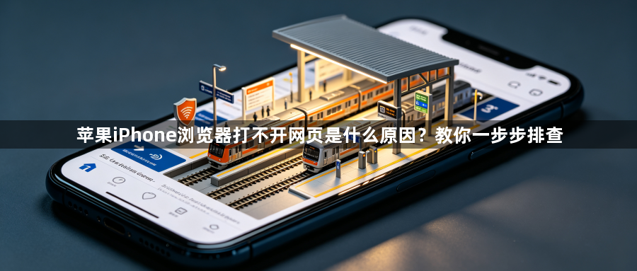 苹果iPhone浏览器打不开网页是什么原因?教你一步步排查1
