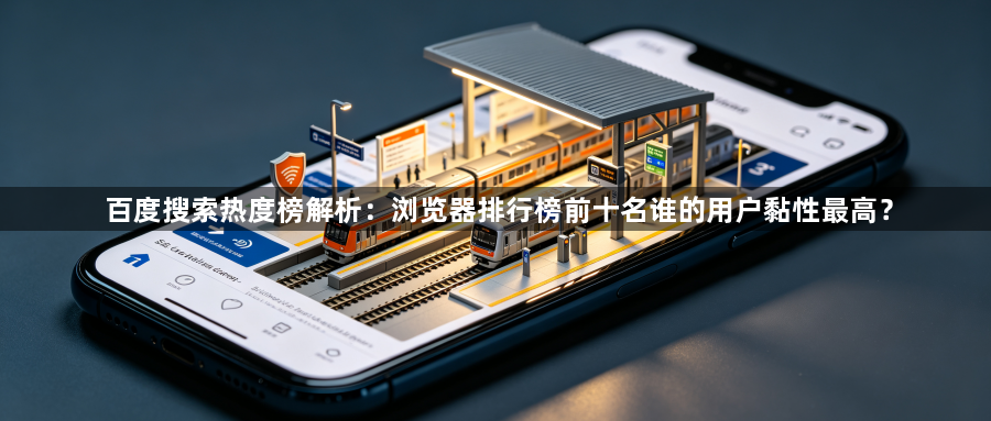 百度搜索热度榜解析:浏览器排行榜前十名谁的用户黏性最高?1