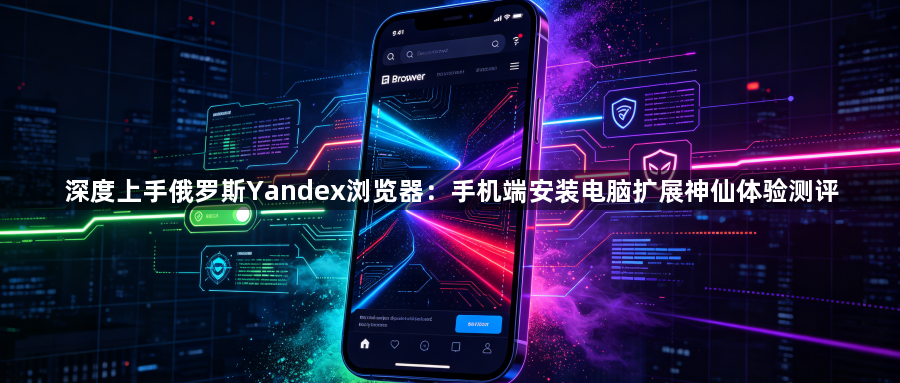 深度上手俄罗斯Yandex浏览器:手机端安装电脑扩展神仙体验测评1