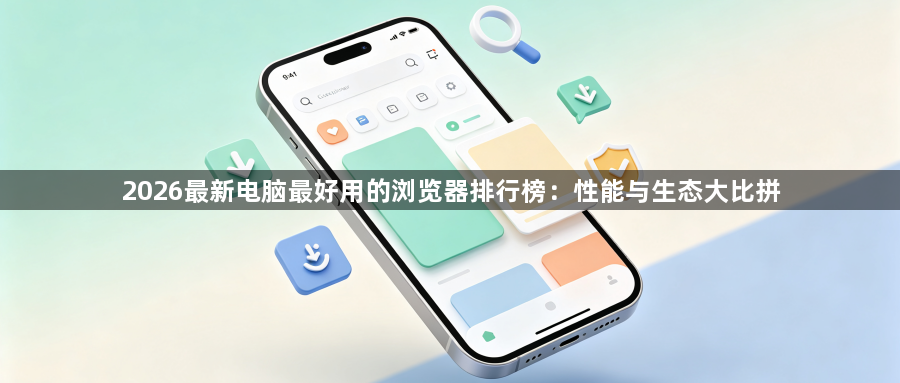 2026最新电脑最好用的浏览器排行榜：性能与生态大比拼1